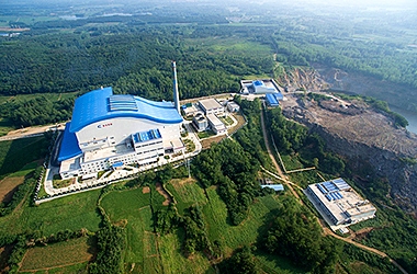 Jiangsu Xuyi County incineration power plant